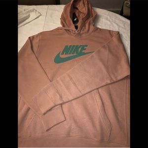 Nike Standard Fit Hoody Sz XL Beige
